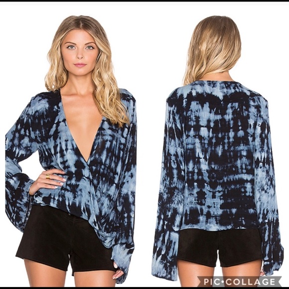 Blue Life Haley Tie Dye top - Picture 1 of 4